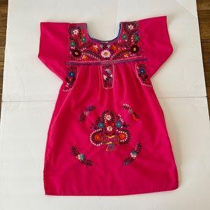 Girls Mexican Dress
